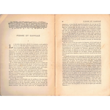 Alfred de Musset, Contes, 1909 - Littérature XIXe s. Bibliothèque Larousse
