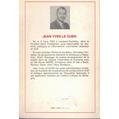 Un monde en marges, Jean-Yves Le Guen, 1988 - poésie XXe siècle