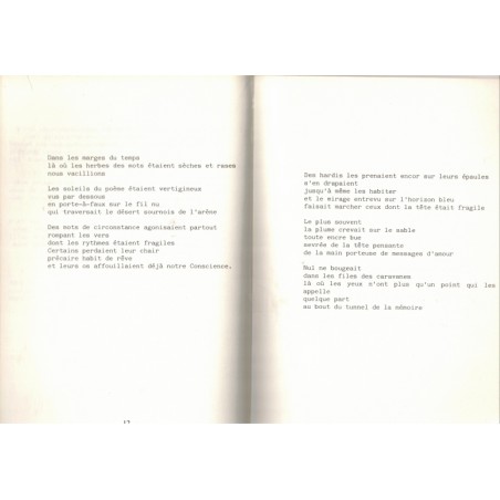 Un monde en marges, Jean-Yves Le Guen, 1988 - poésie XXe siècle