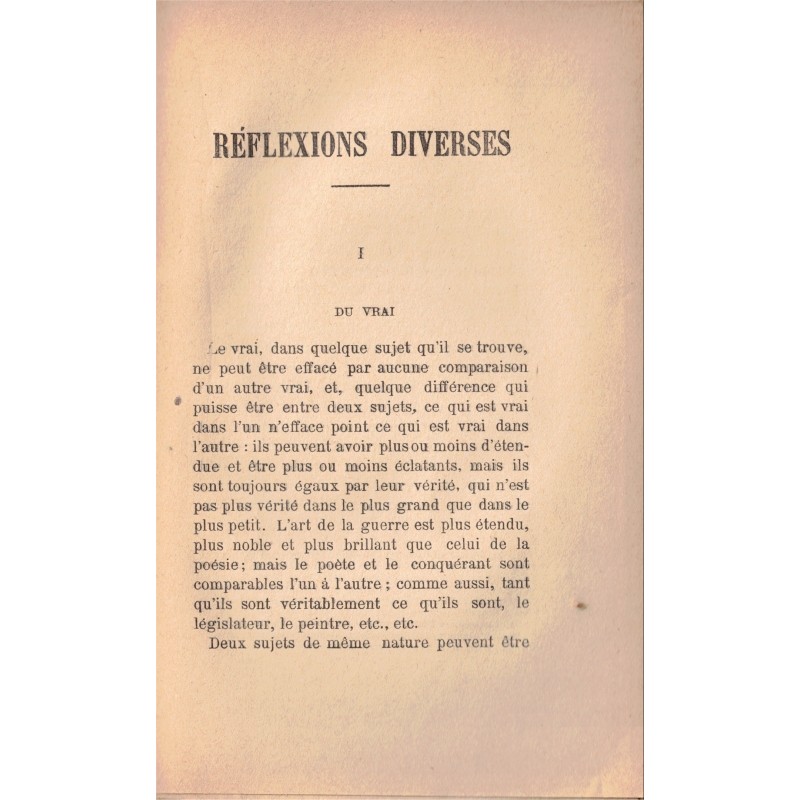 Les Maximes De La Rochefoucauld Résumé Les maximes de La Rochefoucauld, 1924 - auteurs classiques, Littérature