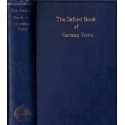German verse, Das Oxforder Buch Deutscher Dicthung, The Oxford book of German verser, 1962 - poésie, Littérature allemande