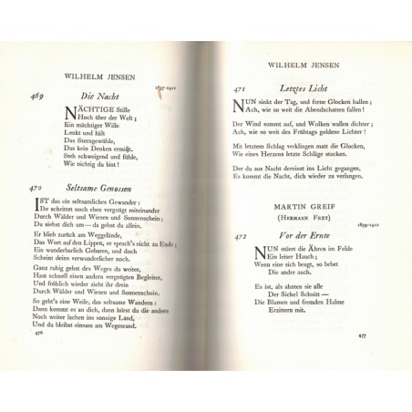 German verse, Das Oxforder Buch Deutscher Dichtung, The Oxford book of German verser, 1962 - poésie, Oxford