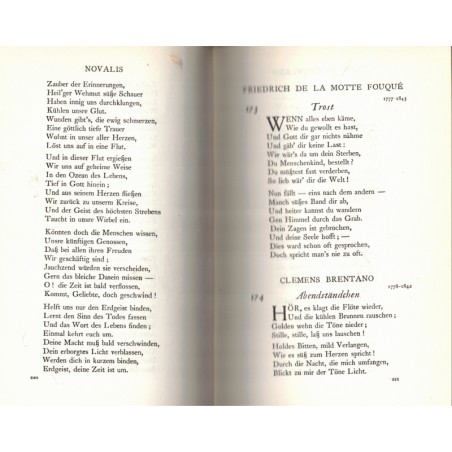 German verse, Das Oxforder Buch Deutscher Dicthung, The Oxford book of German verser, 1962 - poésie, Littérature allemande