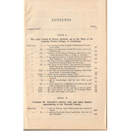 Henri Esmond, Thackeray, 1924 - english litteratur, biographies historiques, manuels d'anglais