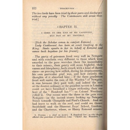 Henri Esmond, Thackeray, 1924 - english litteratur, biographies historiques, manuels d'anglais
