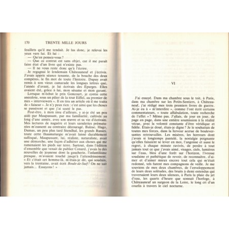 Trente mille jours, Maurice Genevoix, 1981 - biographies écrivains