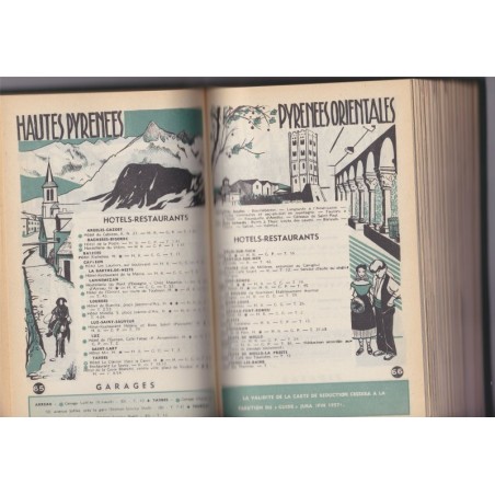 Guide touristique 1956, Les Alpes du Nord, MAAIF