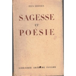 Sagesse et poésie, Pius...