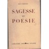 Sagesse et poésie, Pius Servien, 1947 - poètes XXe siècle