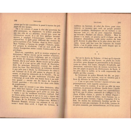 Voltaire, John Charpentier, 1938 - biographies d'écrivains, littérature XVIIIe siècle