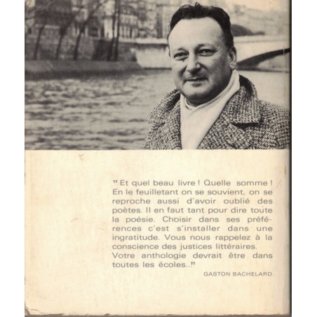 La poésie française, anthologie thématique, Maxpol Fouchet, 1963 - poètes français, poésie, poèmes,