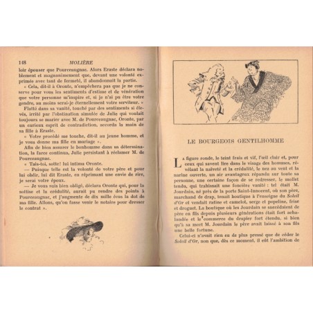 Les chefs d'œuvre de Molière, par Arrigon, 1936 - Les précieuses ridicules, Le médecin malgré lui, Tartuffe, L'avare