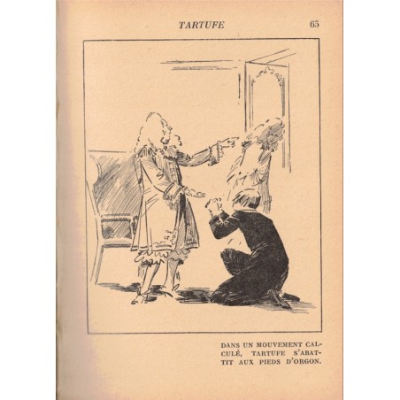 Les chefs d'œuvre de Molière, par Arrigon, 1936 - Les précieuses ridicules, Le médecin malgré lui, Tartuffe, L'avare