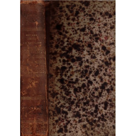 Œuvres de Voltaire tome 7, 1836, romans philosophiques, dialogues, commentaires sur Corneille - Littérature XVIIIe s, gravures,