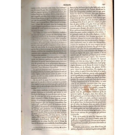 Œuvres de Voltaire tome 7, 1836, romans philosophiques, dialogues, commentaires sur Corneille - Littérature XVIIIe s, gravures,
