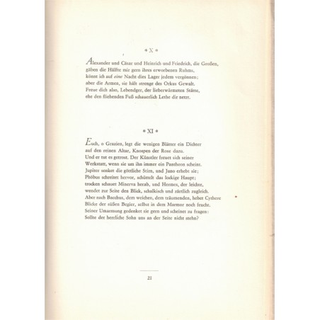 Römische Elegien, Johann Wolfgang Goethe, Schwimmer, 1975 - Litteratur, littérature allemande, illustrateurs érotisme, libertin