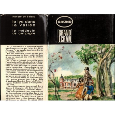 Le Lys dans la vallée - Le médecin de campagne, Honoré de Balzac, 1967 - Littérature XIXe siècle, romans français