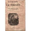 Le pirate, Walter Scott, fin XIXe siècle -  illustrateur Janet-Ange - écrivains écossais, roman historique, journaux populaires