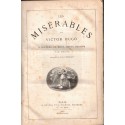 Les Misérables, édition 1865, grand format, 200 illustrations, Victor Hugo - illustrateurs Brion, romans XIXe siècle