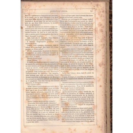 Les Misérables, édition 1865, grand format, 200 illustrations, Victor Hugo - illustrateurs Brion, romans XIXe siècle