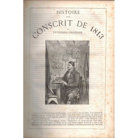 Romans nationaux d'Erckmann-Chatrian, 1685, Hetzel - romans XIXe s., Napoléon, romans populaires, illustrateurs Riou