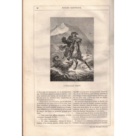 Romans nationaux d'Erckmann-Chatrian, 1685, Hetzel - romans XIXe s., Napoléon, romans populaires, illustrateurs Riou