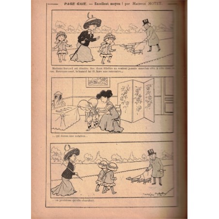 Journal Mon Bonheur, 4e année, romans populaires - aventures jeunesse, magazine populaire de la famille