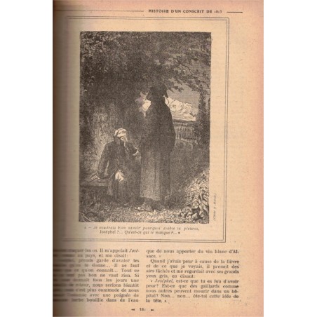 Journal Mon Bonheur, 4e année, romans populaires - aventures jeunesse, magazine populaire de la famille