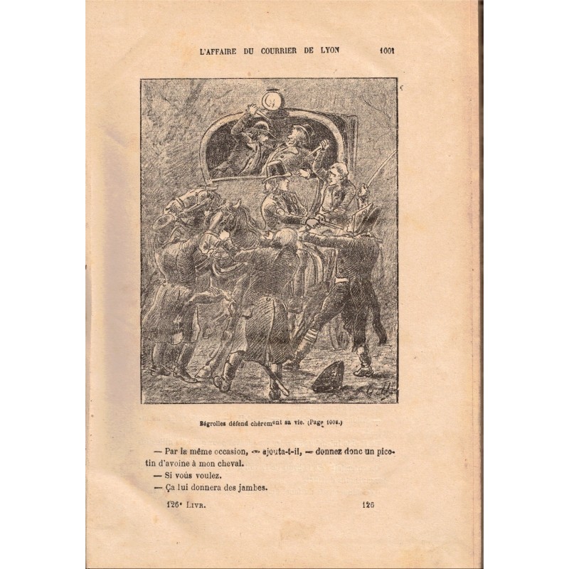 L Affaire Du Courrier De Lyon Livre La Bréban ou L'affaire du Courrier de Lyon, Maurice Jogand, 1885, 7