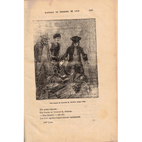 La Bréban ou L'affaire du Courrier de Lyon, Maurice Jogand 1885, 7 vol.- affaire criminelle, Directoire, romans populaires