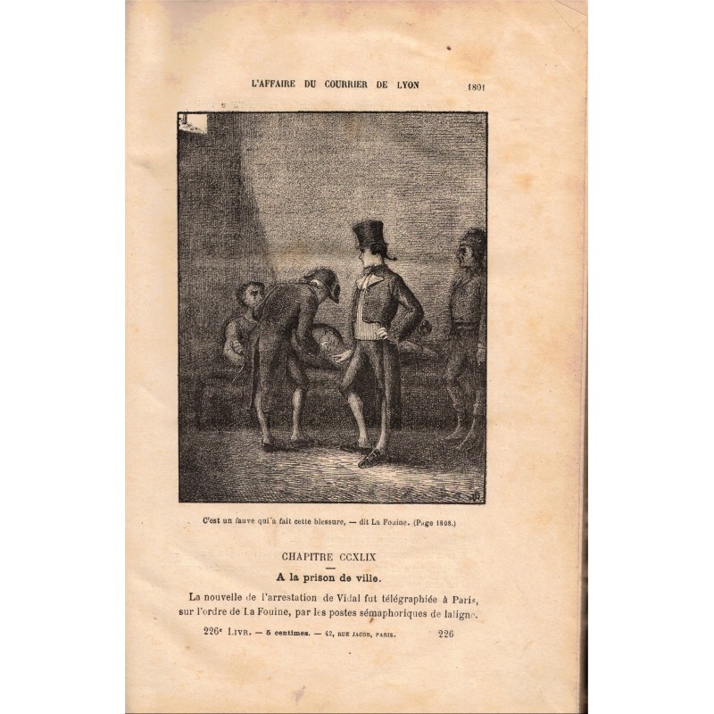 L Affaire Du Courrier De Lyon Livre La Bréban ou L'affaire du Courrier de Lyon, Maurice Jogand, 1885, 7