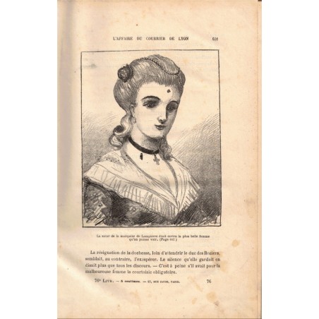 La Bréban ou L'affaire du Courrier de Lyon, Maurice Jogand 1885, 7 vol.- affaire criminelle, Directoire, romans populaires
