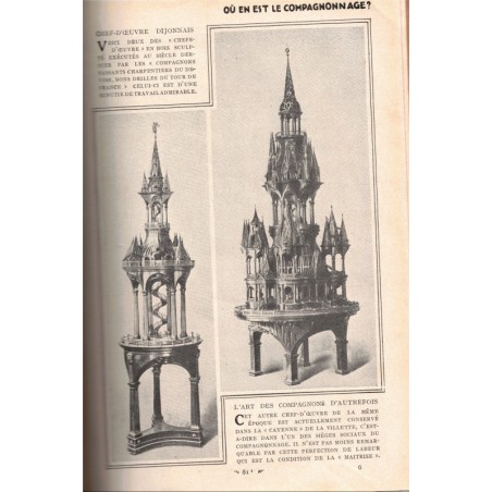 Lectures pour Tous, année 1931, vol.1, Exposition coloniale 1931, Empire colonial, voyages, actualités, journaux populaires,