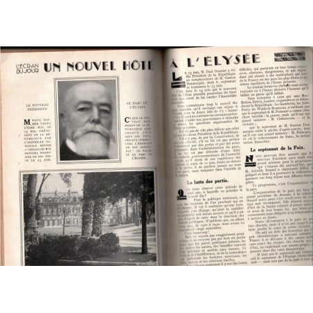 Lectures pour Tous, année 1931, vol.1, Exposition coloniale 1931, Empire colonial, voyages, actualités, journaux populaires,