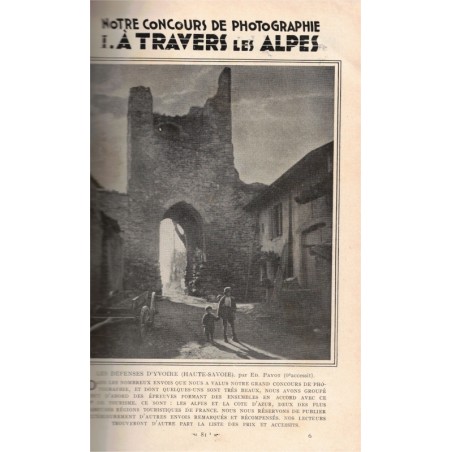 Lectures pour Tous, année 1931, vol.1, Exposition coloniale 1931, Empire colonial, voyages, actualités, journaux populaires,
