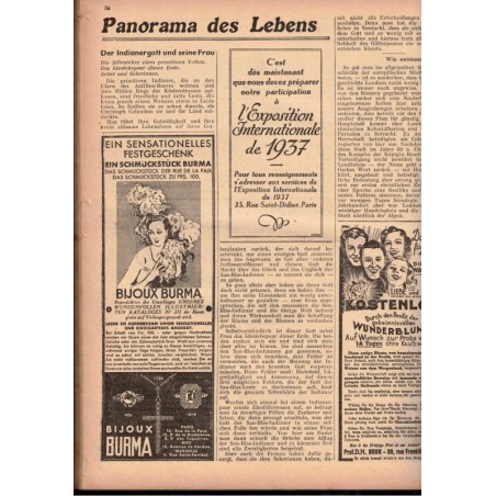La Famille Illustrée 1935 T2, Illustrierten Famillienzeitschrift, revue illustrée Alsace Lorraine - journaux anciens, alsatiques