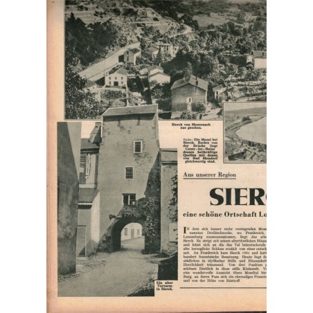La Famille Illustrée 1935 T2, Illustrierten Famillienzeitschrift, revue illustrée Alsace Lorraine - journaux anciens, alsatiques