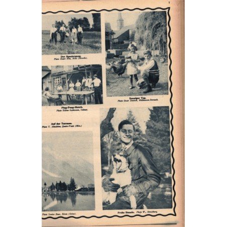 La Famille Illustrée 1934 T1, Illustrierten Famillienzeitschrift, revue illustrée Alsace Lorraine - journaux anciens, alsatiques