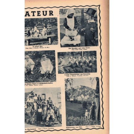 La Famille Illustrée 1934 T1, Illustrierten Famillienzeitschrift, revue illustrée Alsace Lorraine - journaux anciens, alsatiques