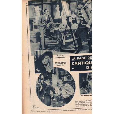 La Famille Illustrée 1934 T1, Illustrierten Famillienzeitschrift, revue illustrée Alsace Lorraine - journaux anciens, alsatiques