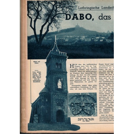 La Famille Illustrée 1936 T2, Illustrierten Famillienzeitschrift, revue illustrée Alsace Lorraine - journaux anciens, alsatiques