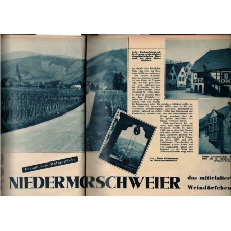 La Famille Illustrée 1936 T2, Illustrierten Famillienzeitschrift, revue illustrée Alsace Lorraine - journaux anciens, alsatiques