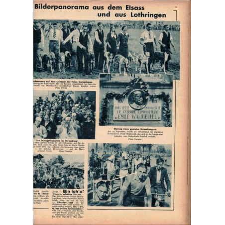 La Famille Illustrée 1936 T2, Illustrierten Famillienzeitschrift, revue illustrée Alsace Lorraine - journaux anciens, alsatiques