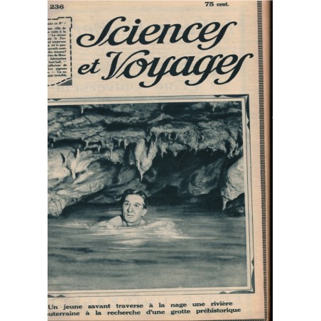 Sciences et Voyages année 1924 volume relié - revues scientifiques, ethnologie, industrie, tourisme,