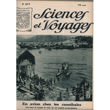 Sciences et Voyages année 1923 et Almanach Scientifique 1924 - revues scientifiques, ethnologie, industrie, tourisme,