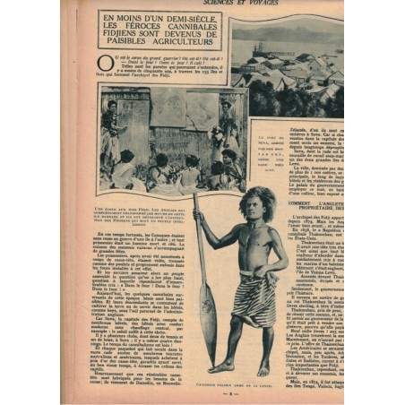 Sciences et Voyages année 1923 et Almanach Scientifique 1924 - revues scientifiques, ethnologie, industrie, tourisme,