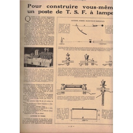 Sciences et Voyages année 1923 et Almanach Scientifique 1924 - revues scientifiques, ethnologie, industrie, tourisme,