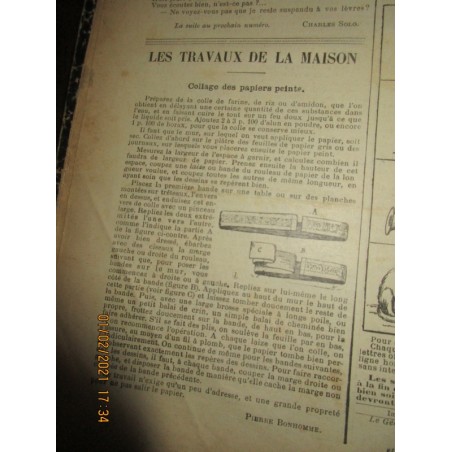 L'Ouvrier, journal illustré année 1905 - 906 - journaux populaires, 1900, voyages, sciences, actualités,