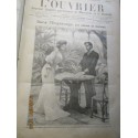 L'Ouvrier, journal illustré année 1905 - 906 - journaux populaires, 1900, voyages, sciences, actualités,