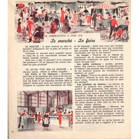 Découvrons le monde, Géographie cours élémentaire, Chabot 1955 - manuels de géographie, livres d'image, France de 1955